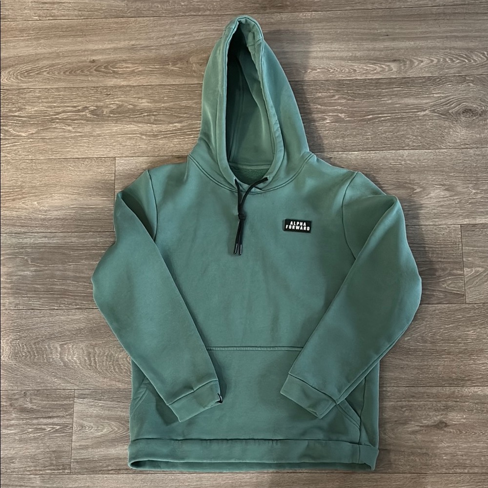 Alpha Forward Teal hoodie